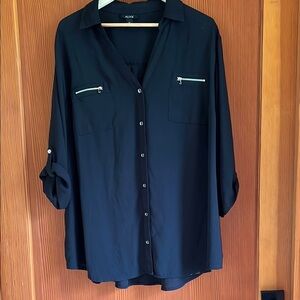 ALYX Black Lightweight Button Down Shirt with Notched Collar